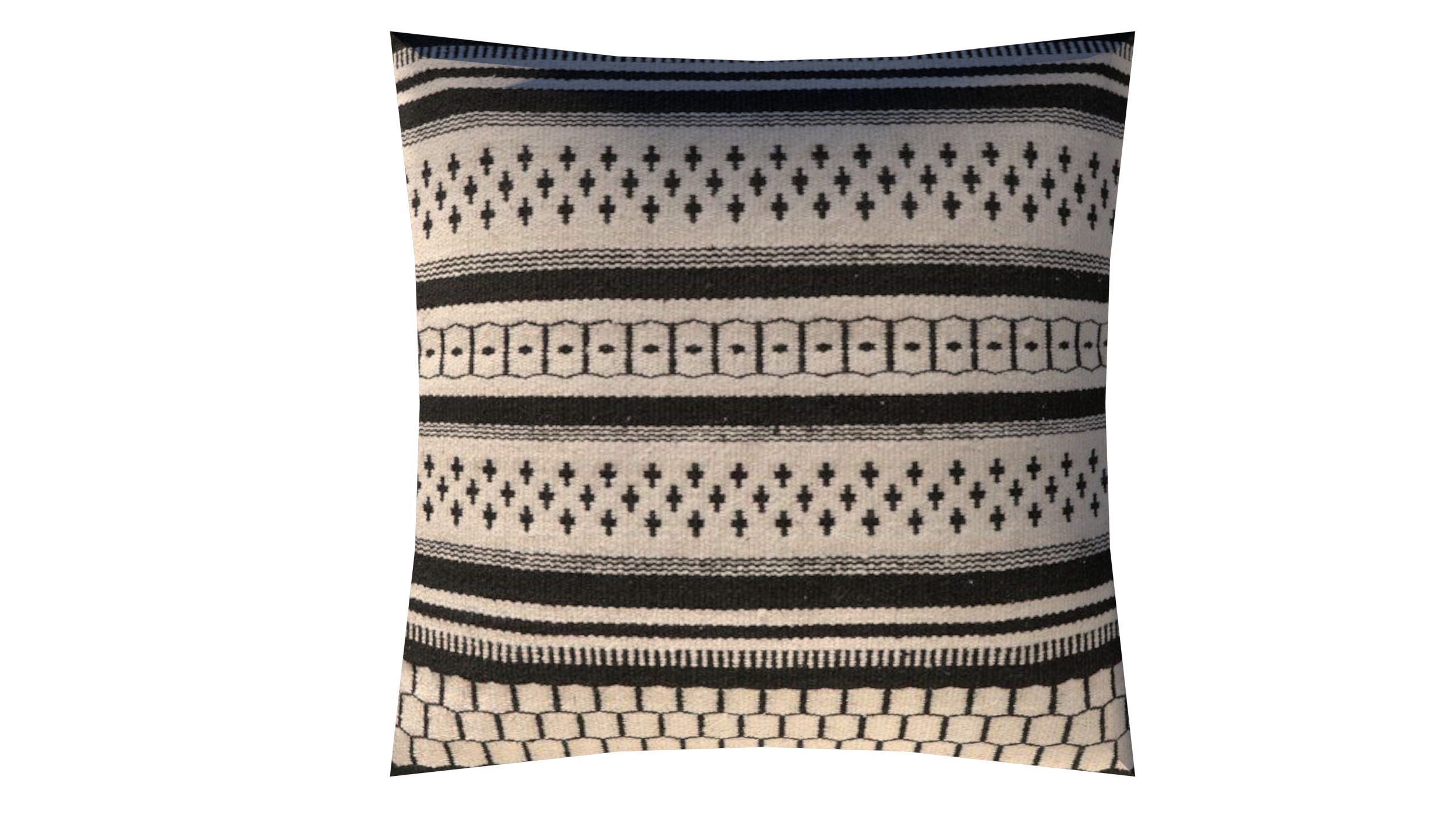 Fabric Pillow pack 8 Low-poly 3D model_4