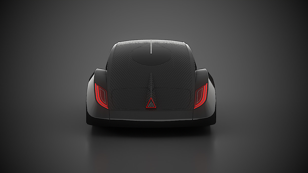 Rolls Royce Concept Low-poly 3D model_2