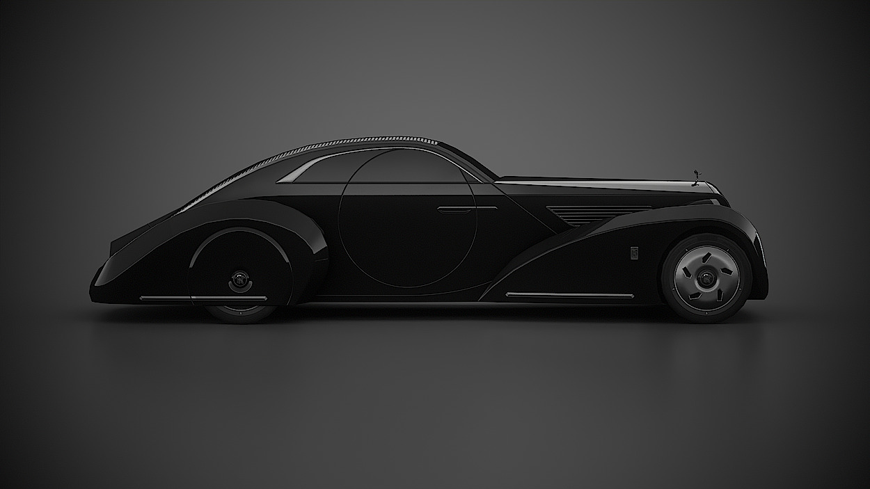 Rolls Royce Concept Low-poly 3D model_4