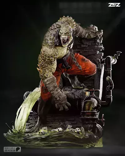Killer Croc - STL