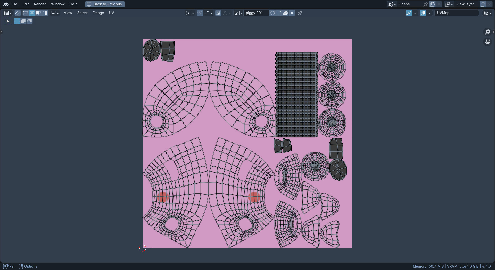 piggy bank Free low-poly 3D model_2