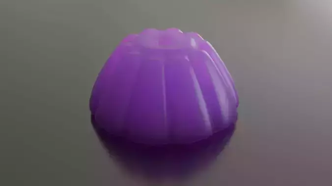 jelly dessert purple