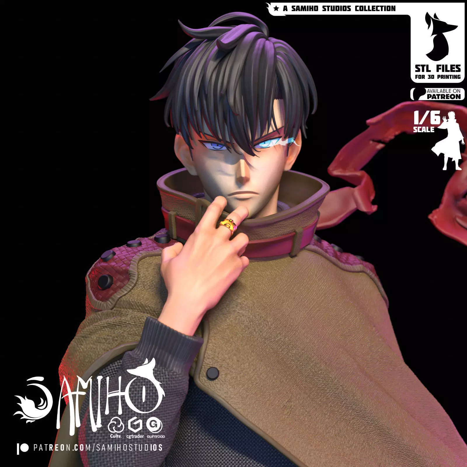 Samiho Studios - Sung Jin Woo - STLs ready for printing 3D print model
