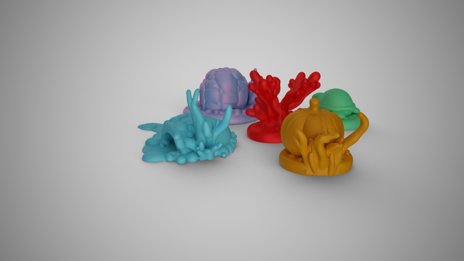 Aquarium Sea Creatures 3D print model_6