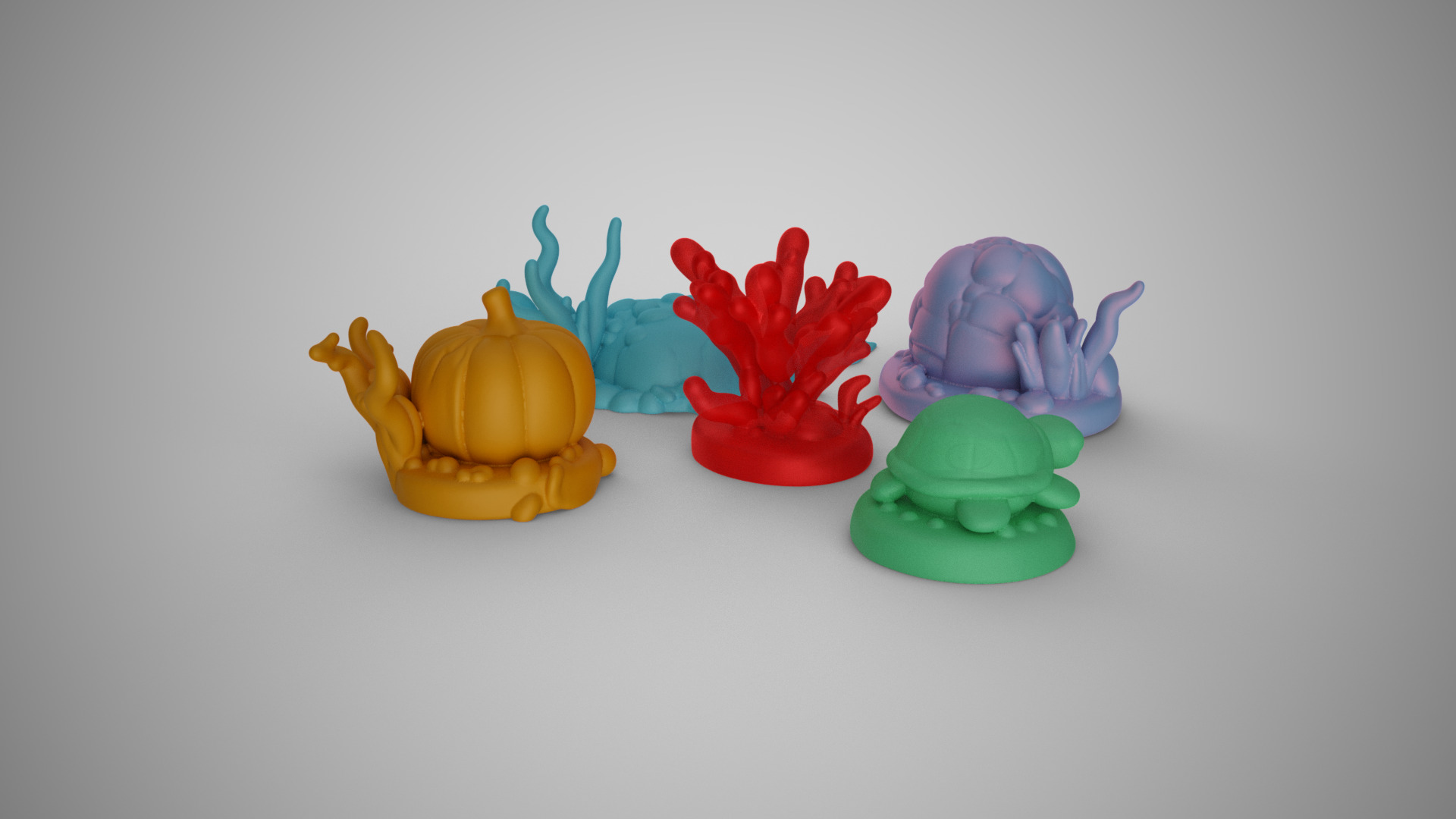 Aquarium Sea Creatures 3D print model_4