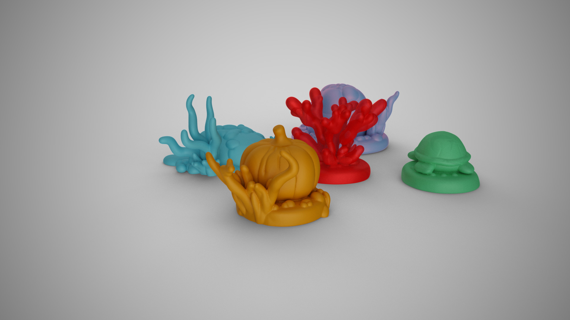 Aquarium Sea Creatures 3D print model_5