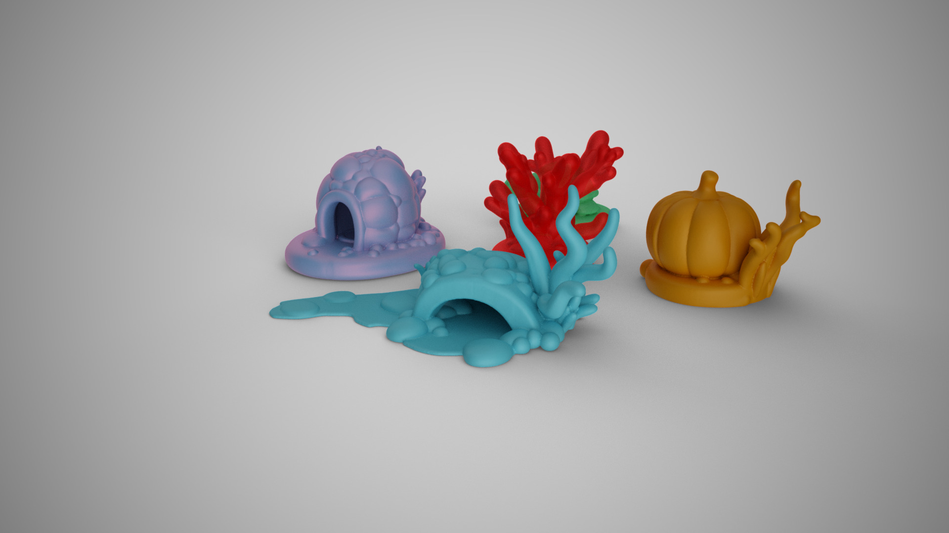 Aquarium Sea Creatures 3D print model_7