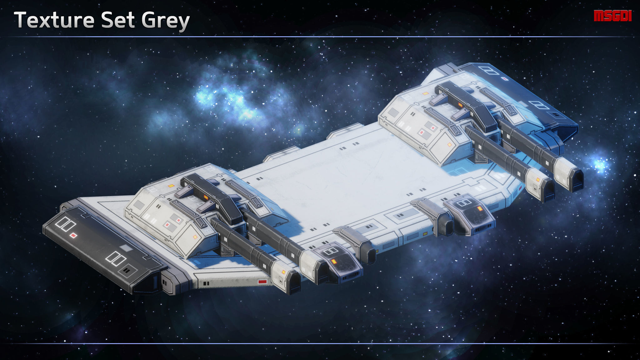 Space Weapon Platforms Low-poly 3D model_10