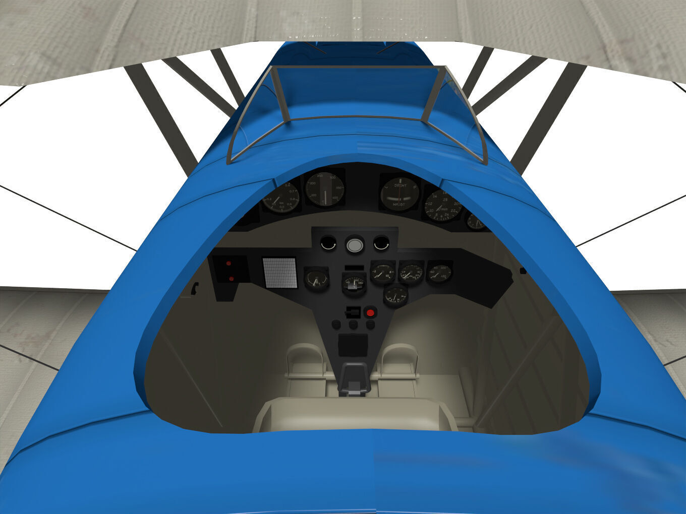 Heinkel He-51 3D model_8