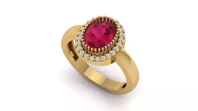 ladies Stone Ring 