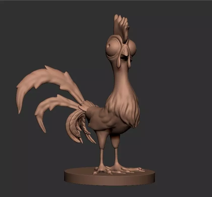Moana Hei Hei 3D print model_0