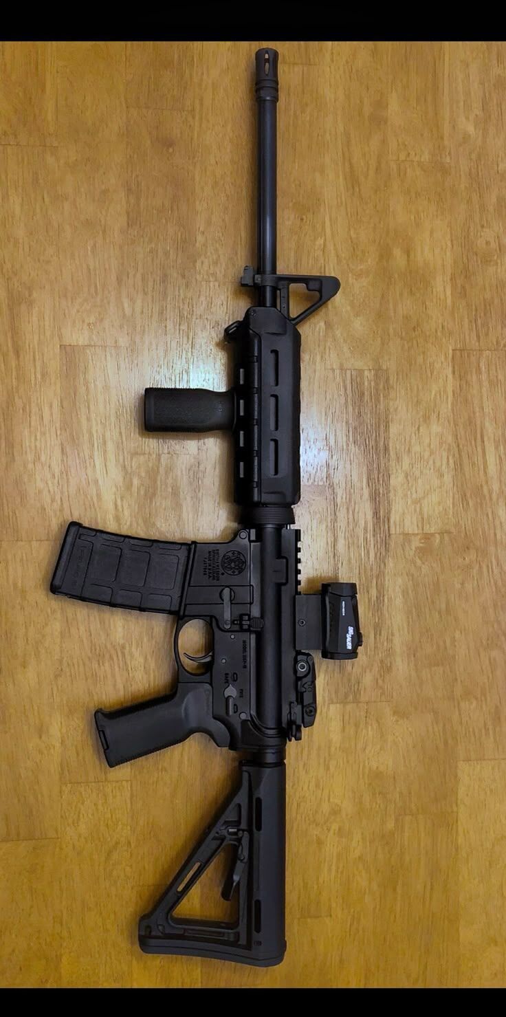 Modern Assault Rifle High Quality GameReady 3D Model Low-poly 3D model_5