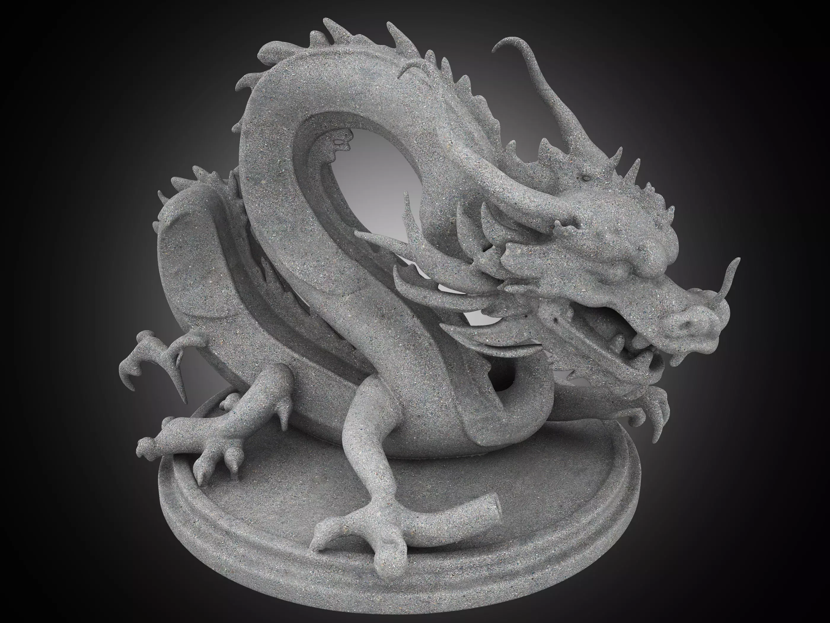 stone carving 3D model_0