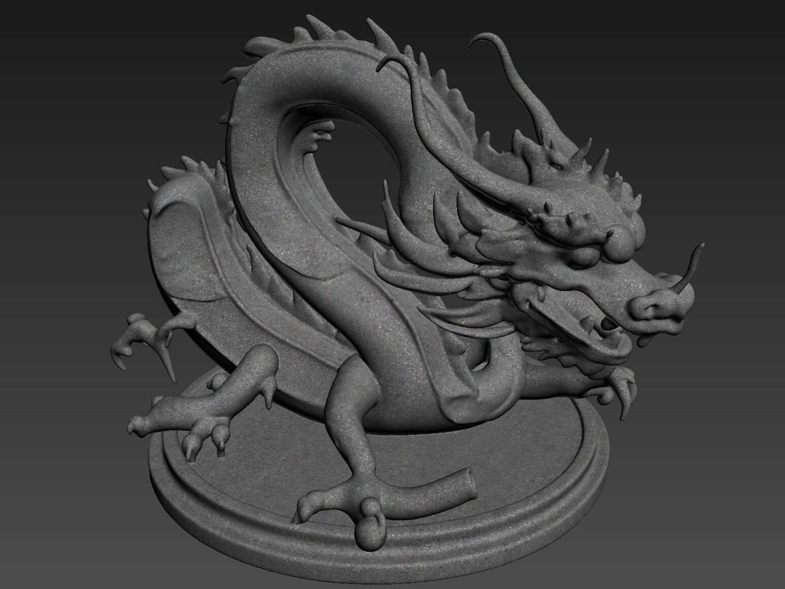 stone carving 3D model_1