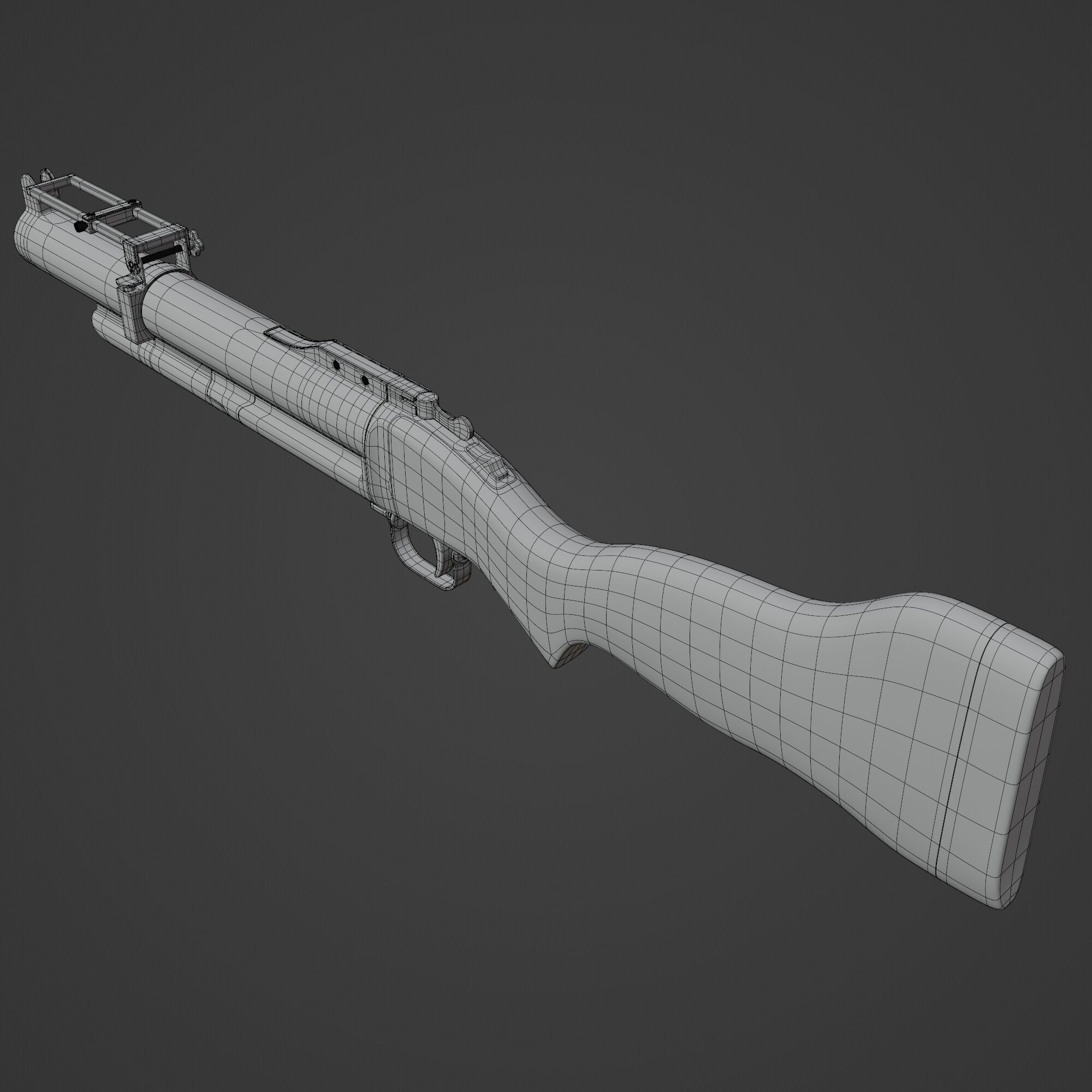 Grenade Launcher 3D model_13