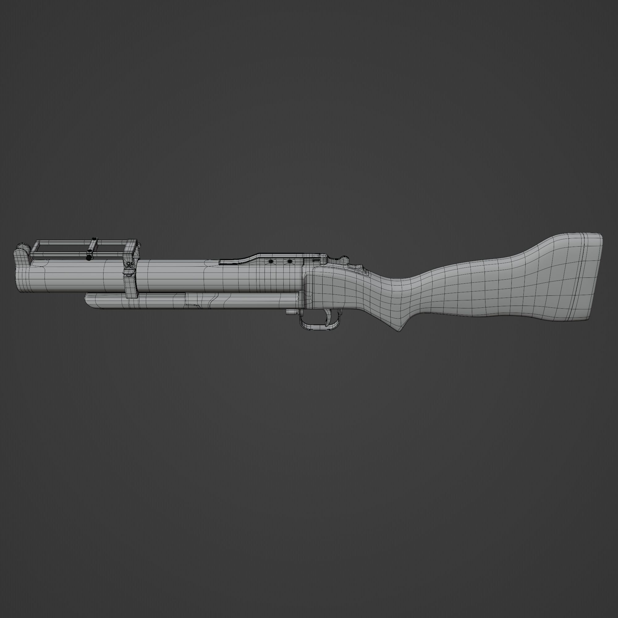 Grenade Launcher 3D model_14