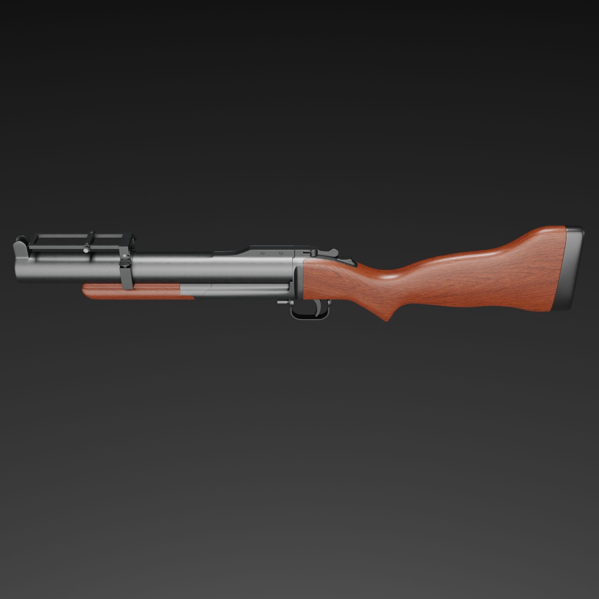 Grenade Launcher 3D model_6