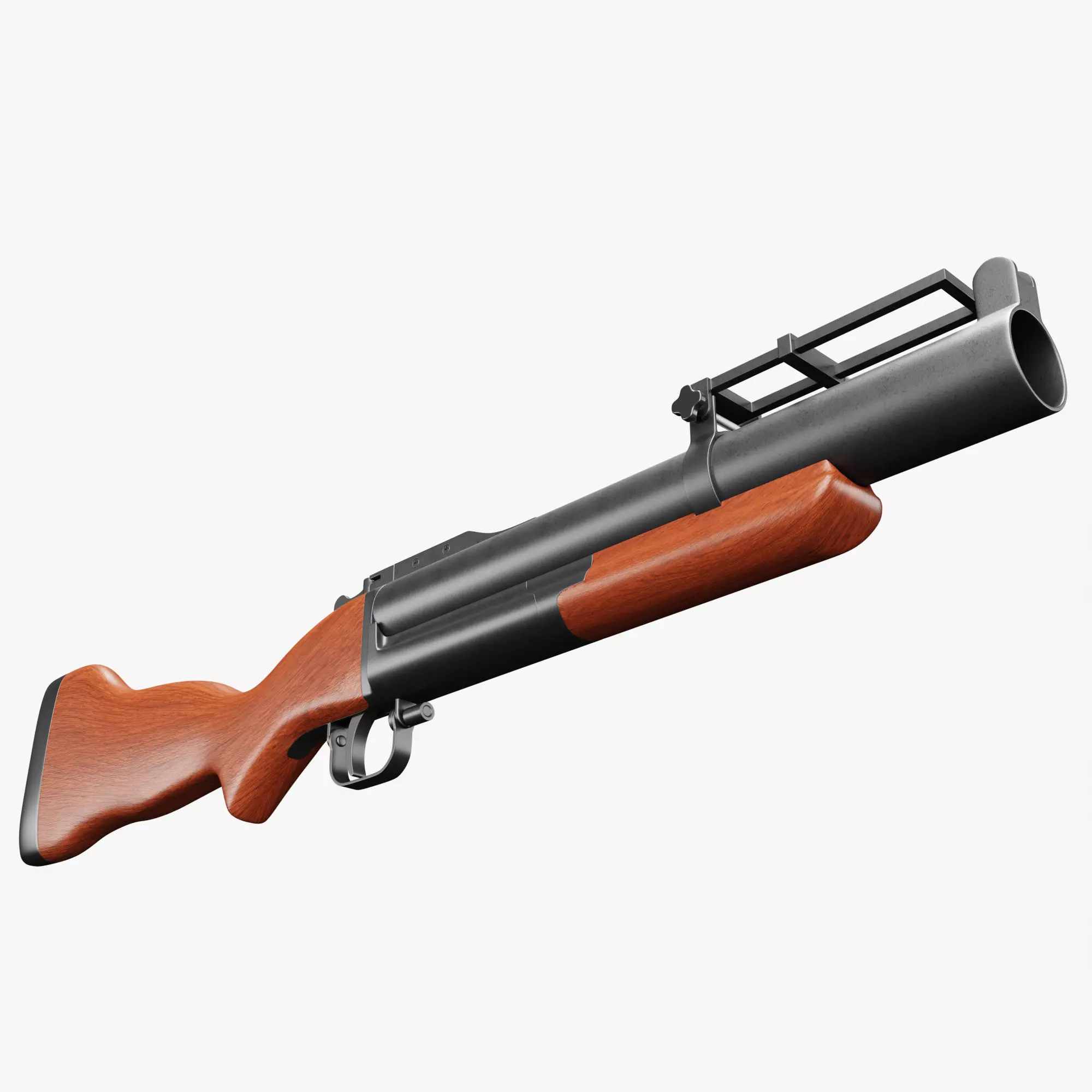 Grenade Launcher 3D model_0
