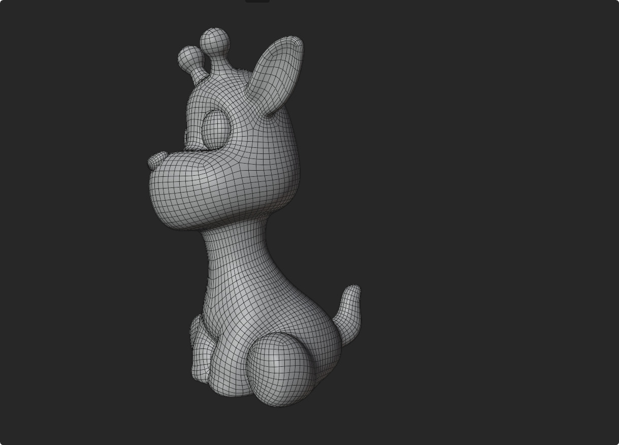 Plush Giraffe Colorful Plush Cute Low-Poly Game-Ready Low-poly 3D model_12