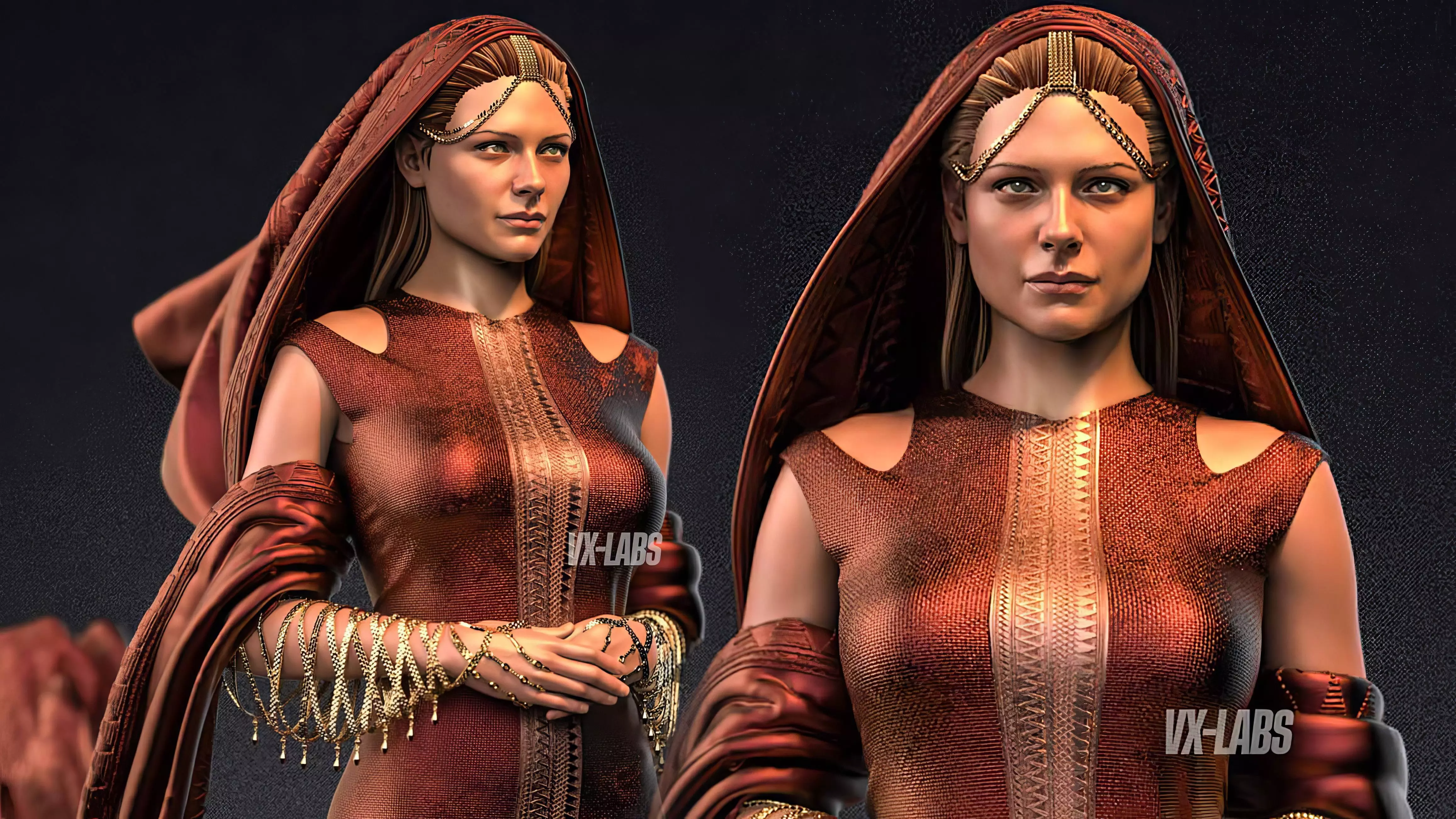 Lady Jessica - Dune 3D print model