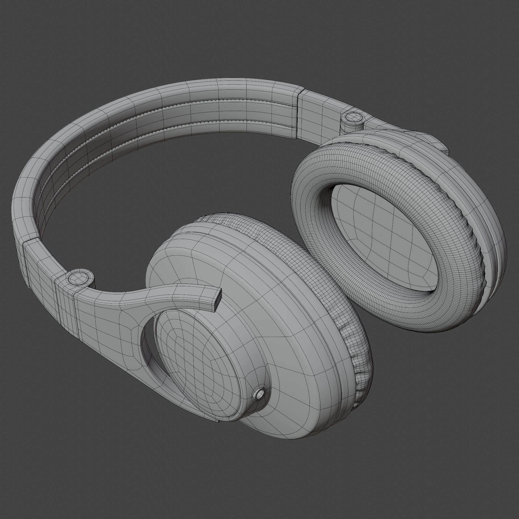 Headphones 3D model_8