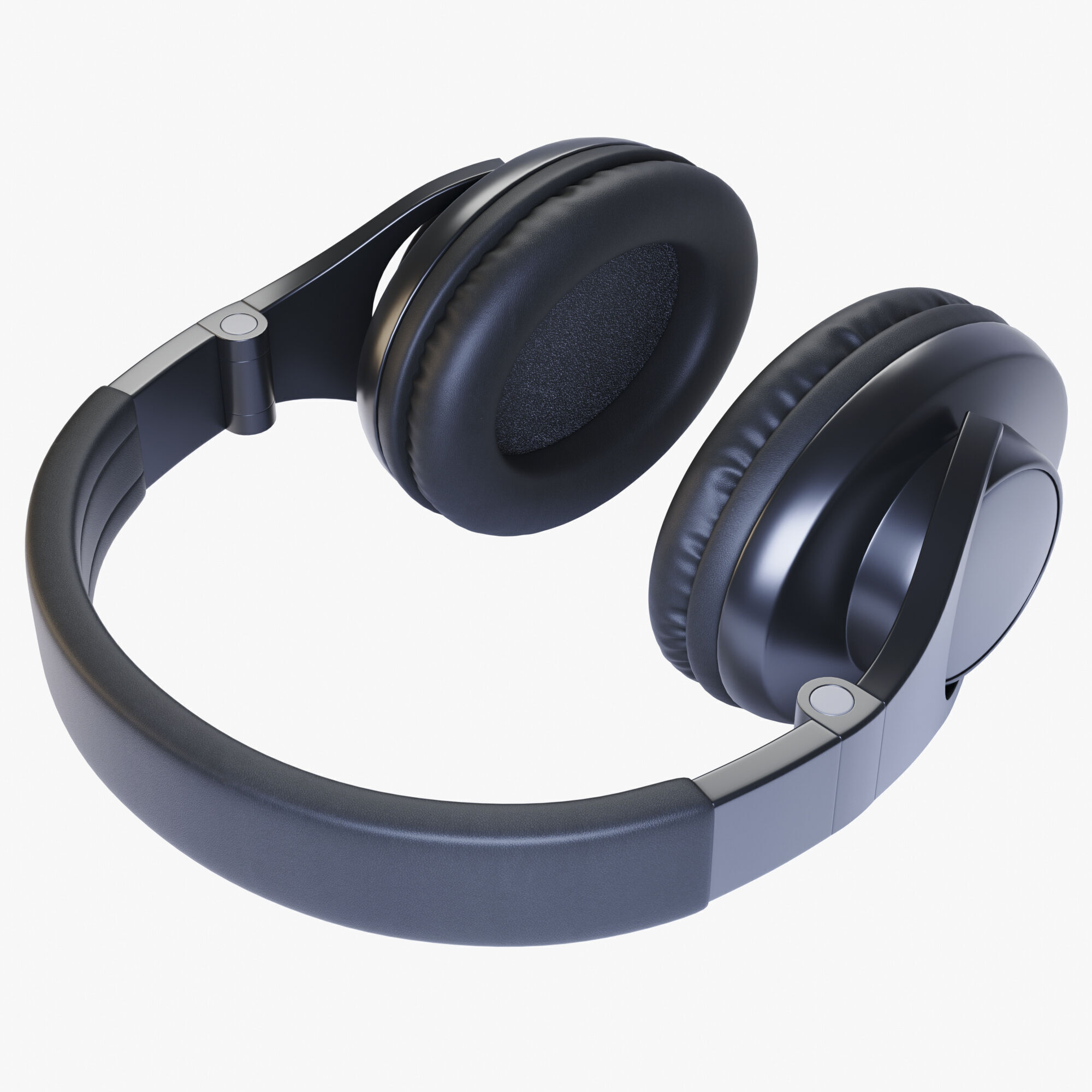 Headphones 3D model_2