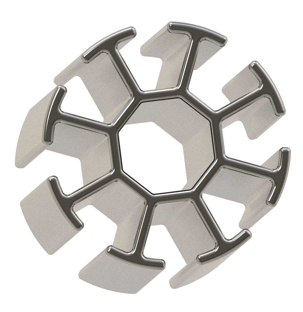 Exquisite Circular Profile 3D print model_3