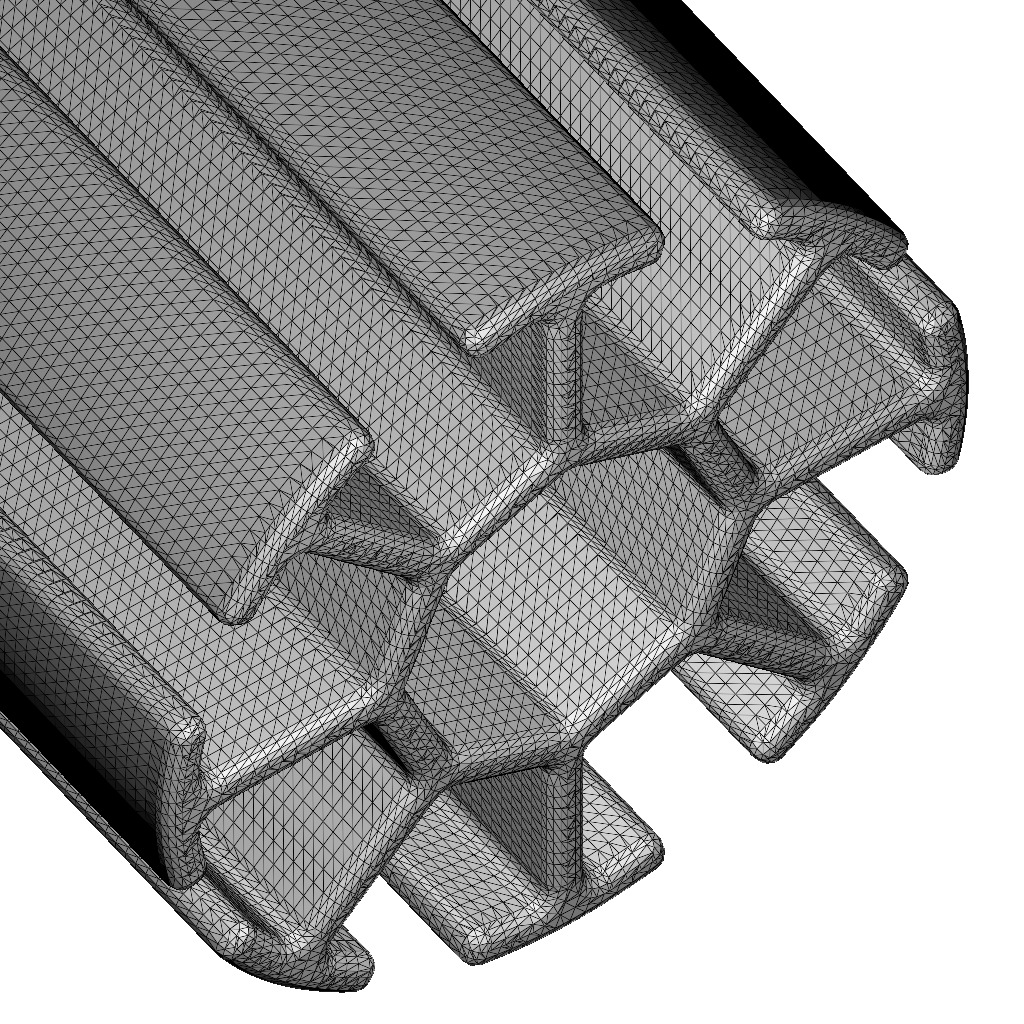 Exquisite Circular Profile 3D print model_6