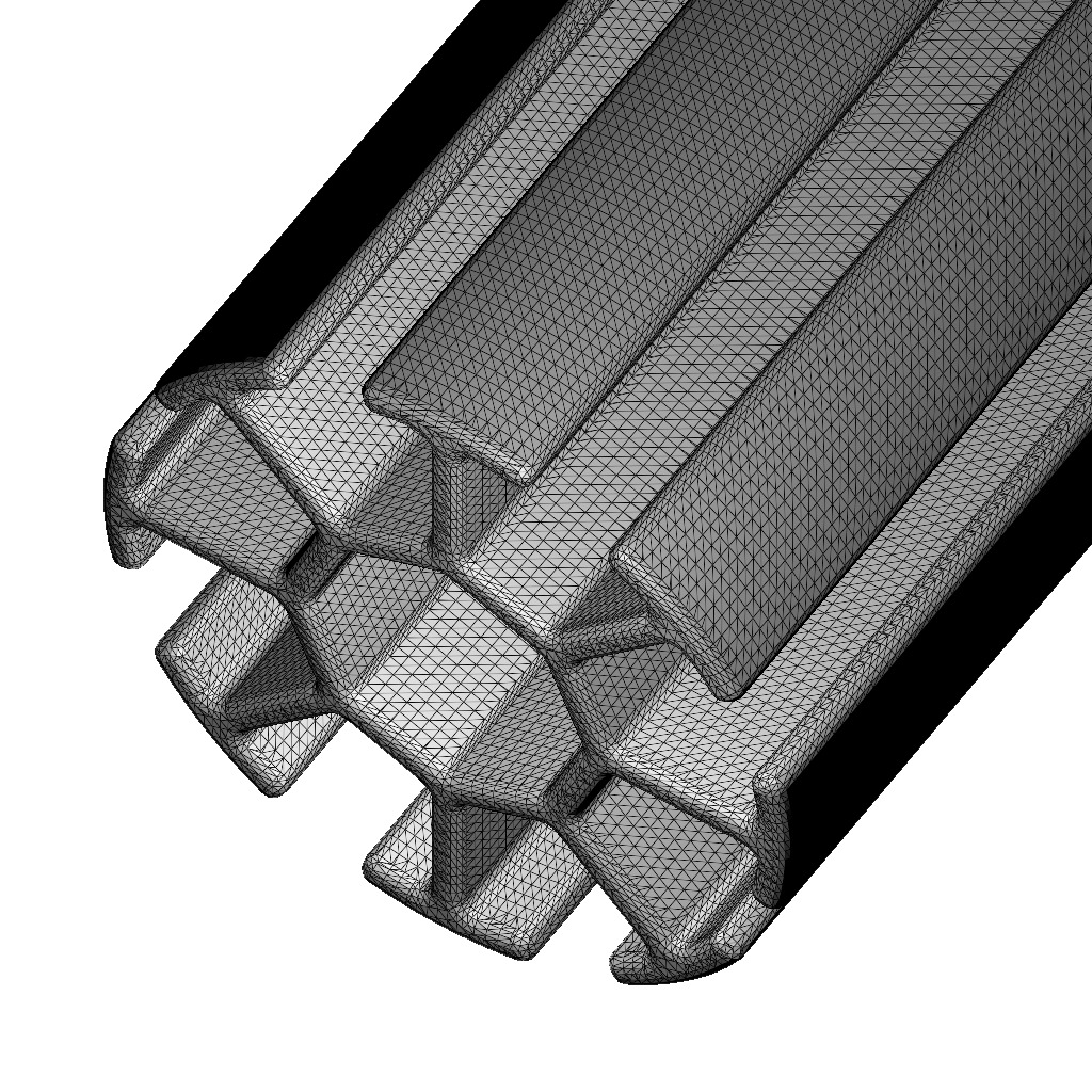 Exquisite Circular Profile 3D print model_5