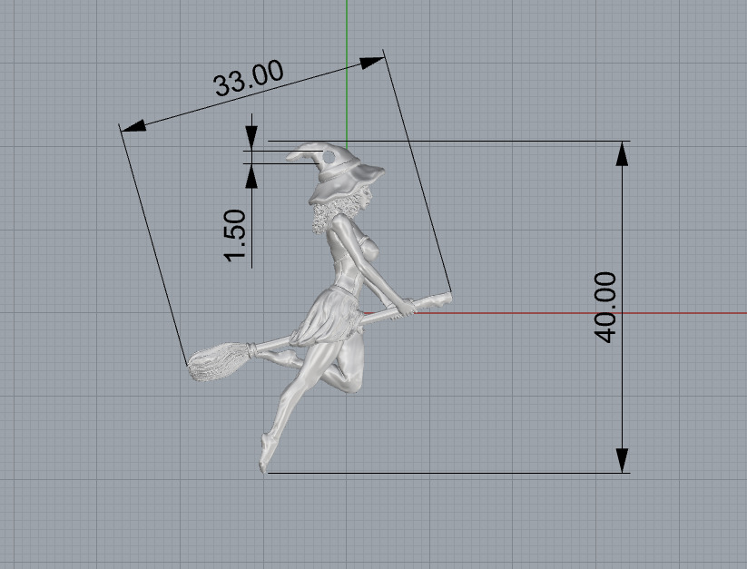 Witch 90097 3D print model_9