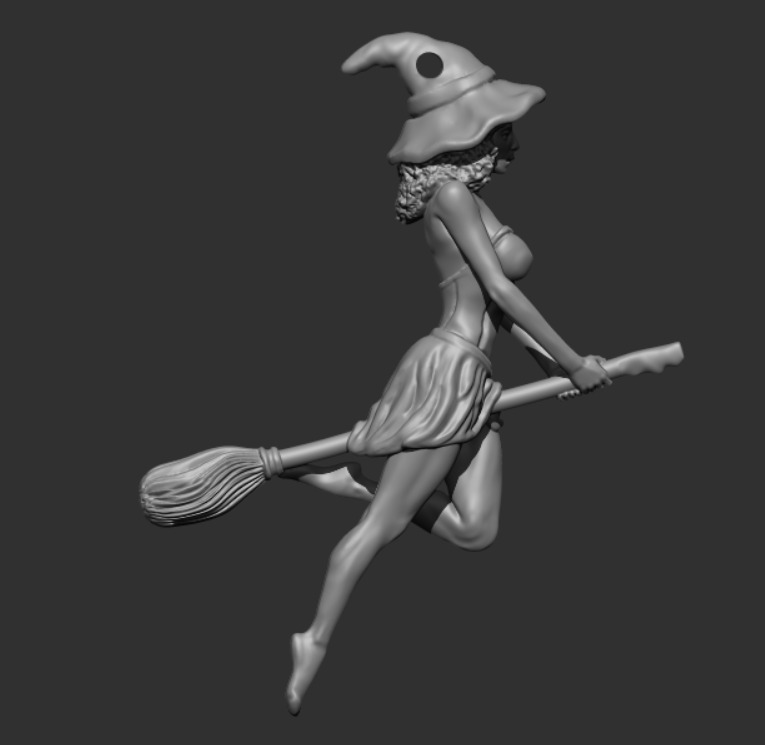 Witch 90097 3D print model_6