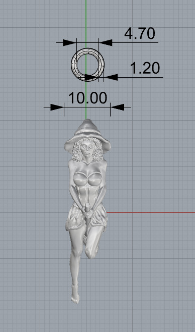 Witch 90097 3D print model_8