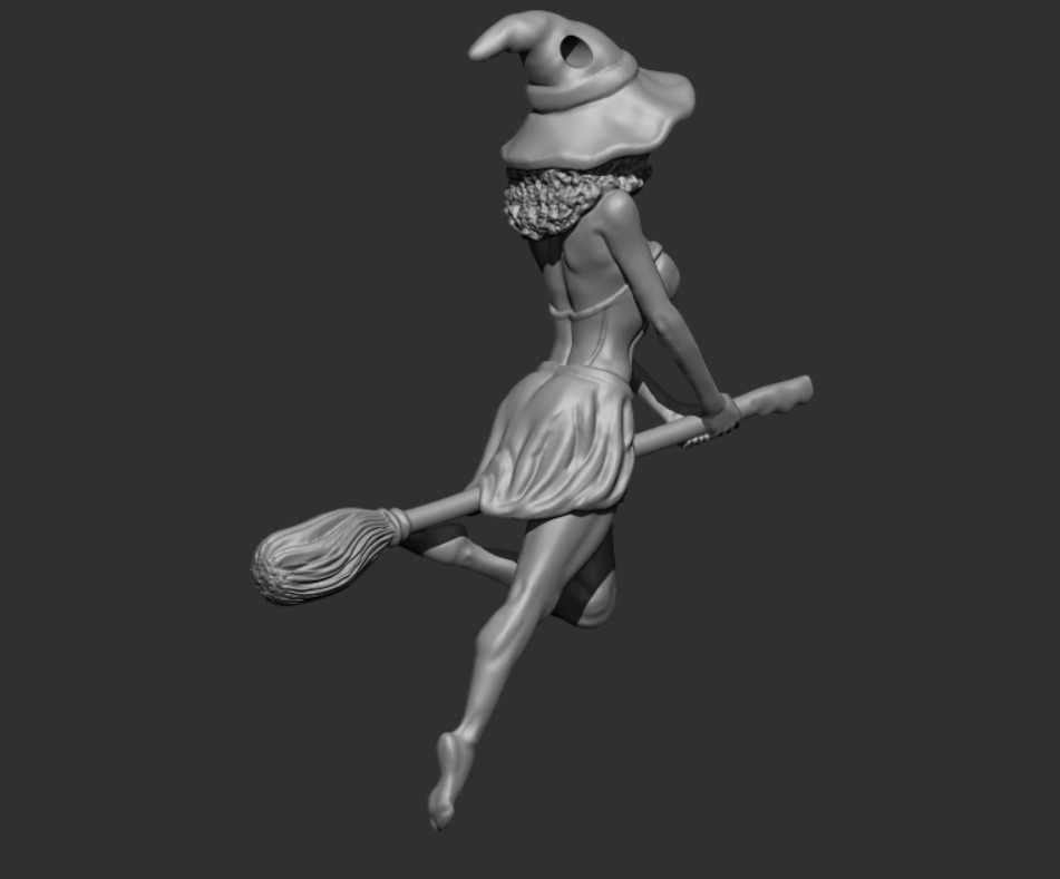 Witch 90097 3D print model_1