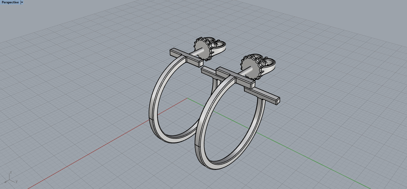 Earrings 80059 3D print model_6