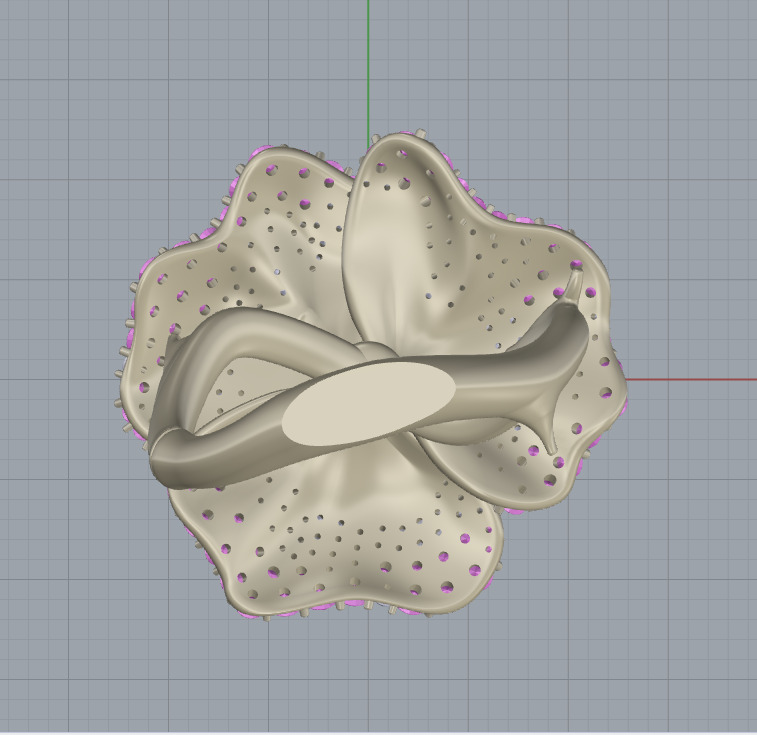 Flower Ring 75050 3D print model_7