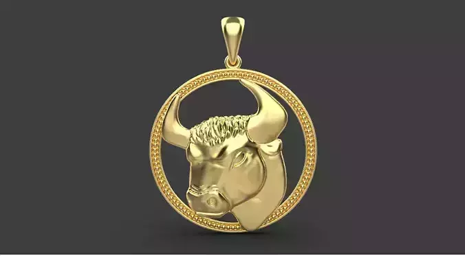 Bull Pendant 53039
