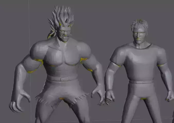 goki yuyu hakusho 3D print model
