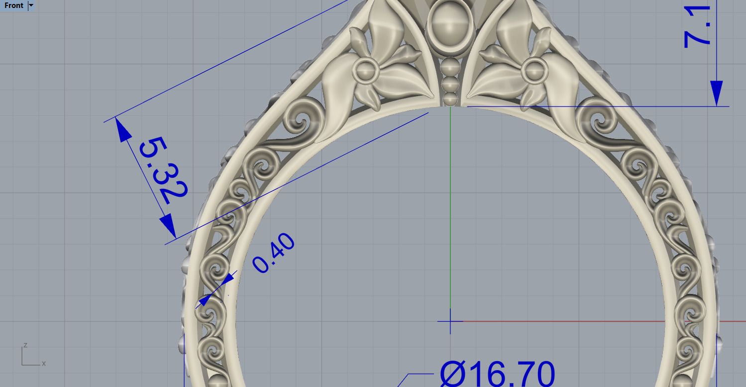 Ring 51320 3D print model_4