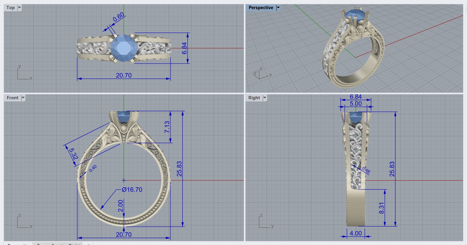 Ring 51320 3D print model_17