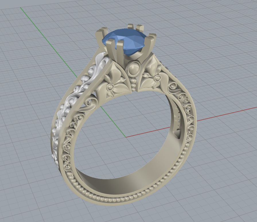Ring 51320 3D print model_9