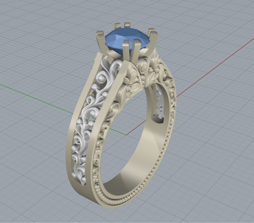Ring 51320 3D print model_10