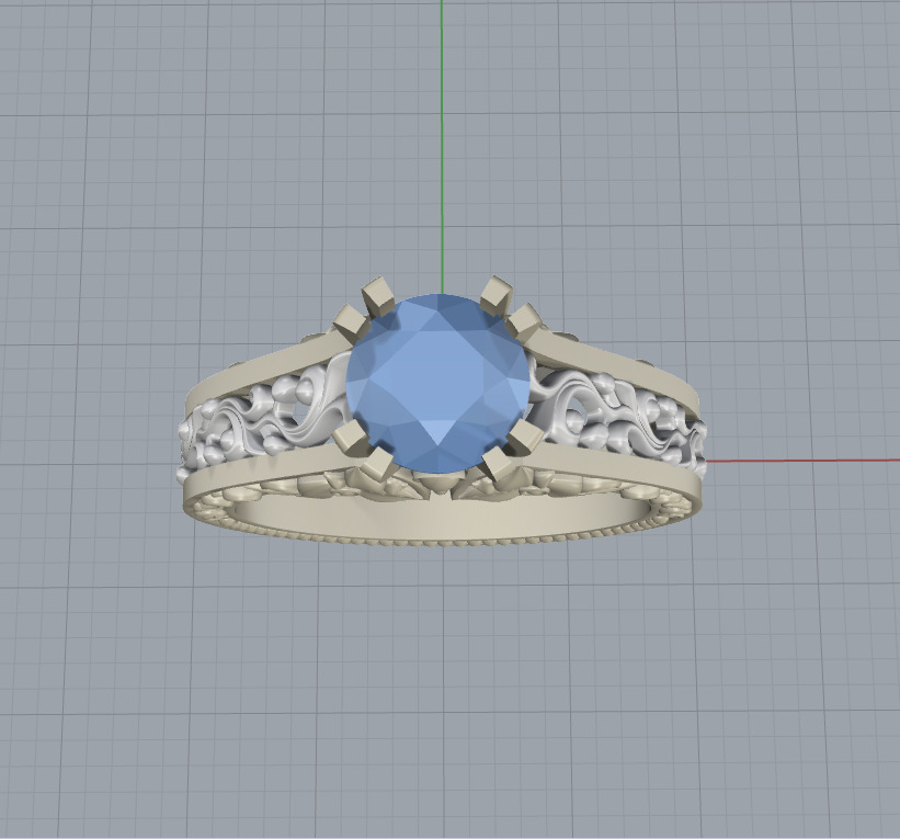Ring 51320 3D print model_14