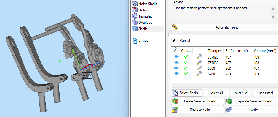Rose Earrings 51167 3D print model_4