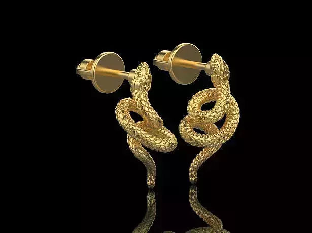 Snake Earrings 30056
