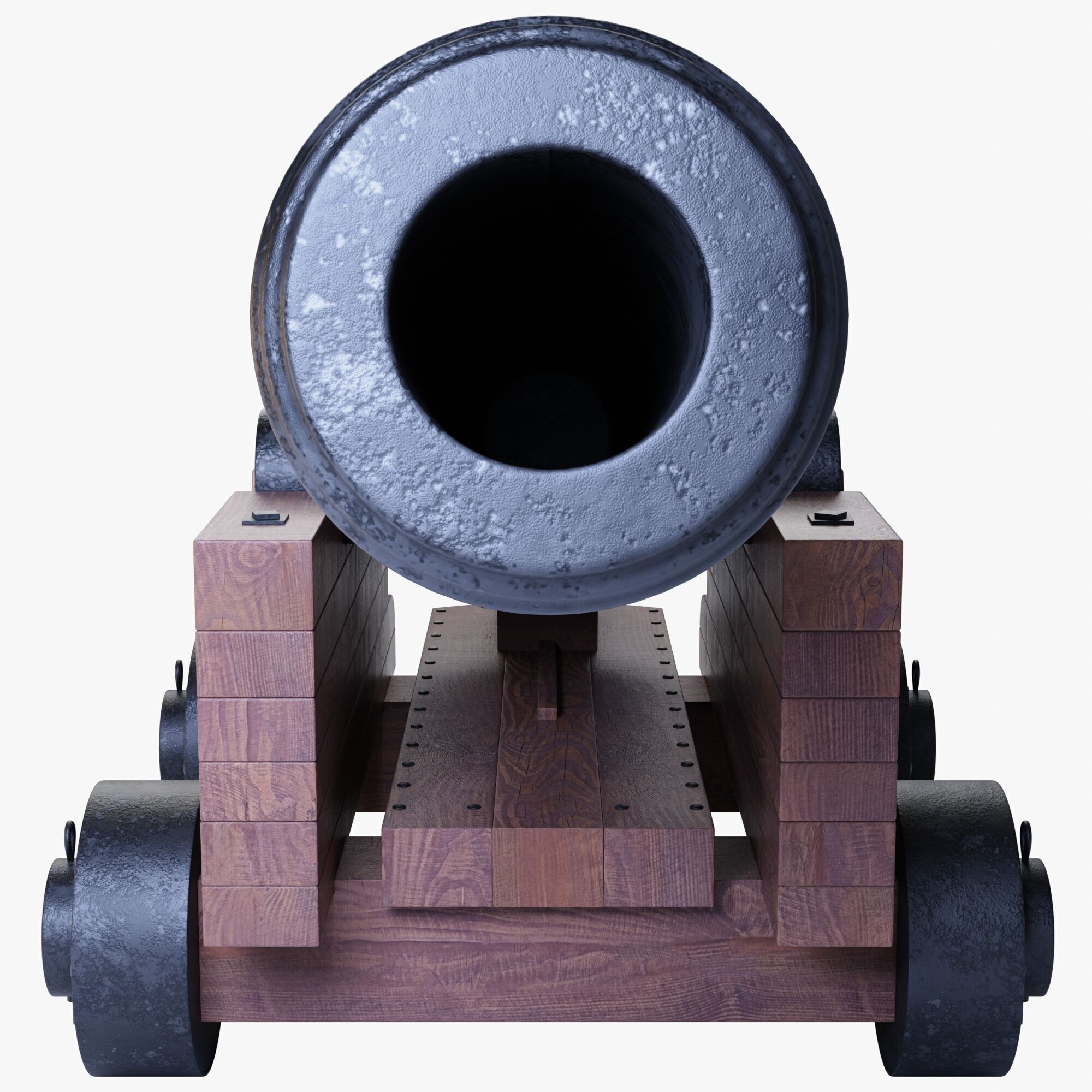 Vessel Cannon 3D model_3