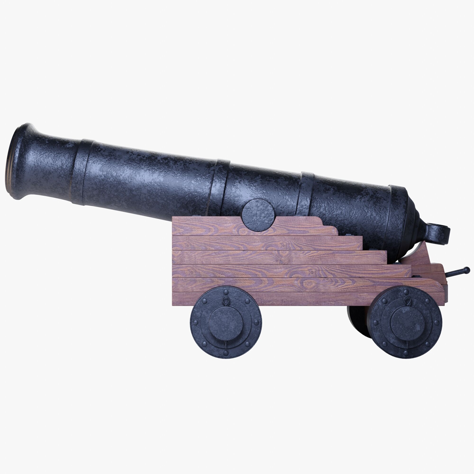 Vessel Cannon 3D model_1