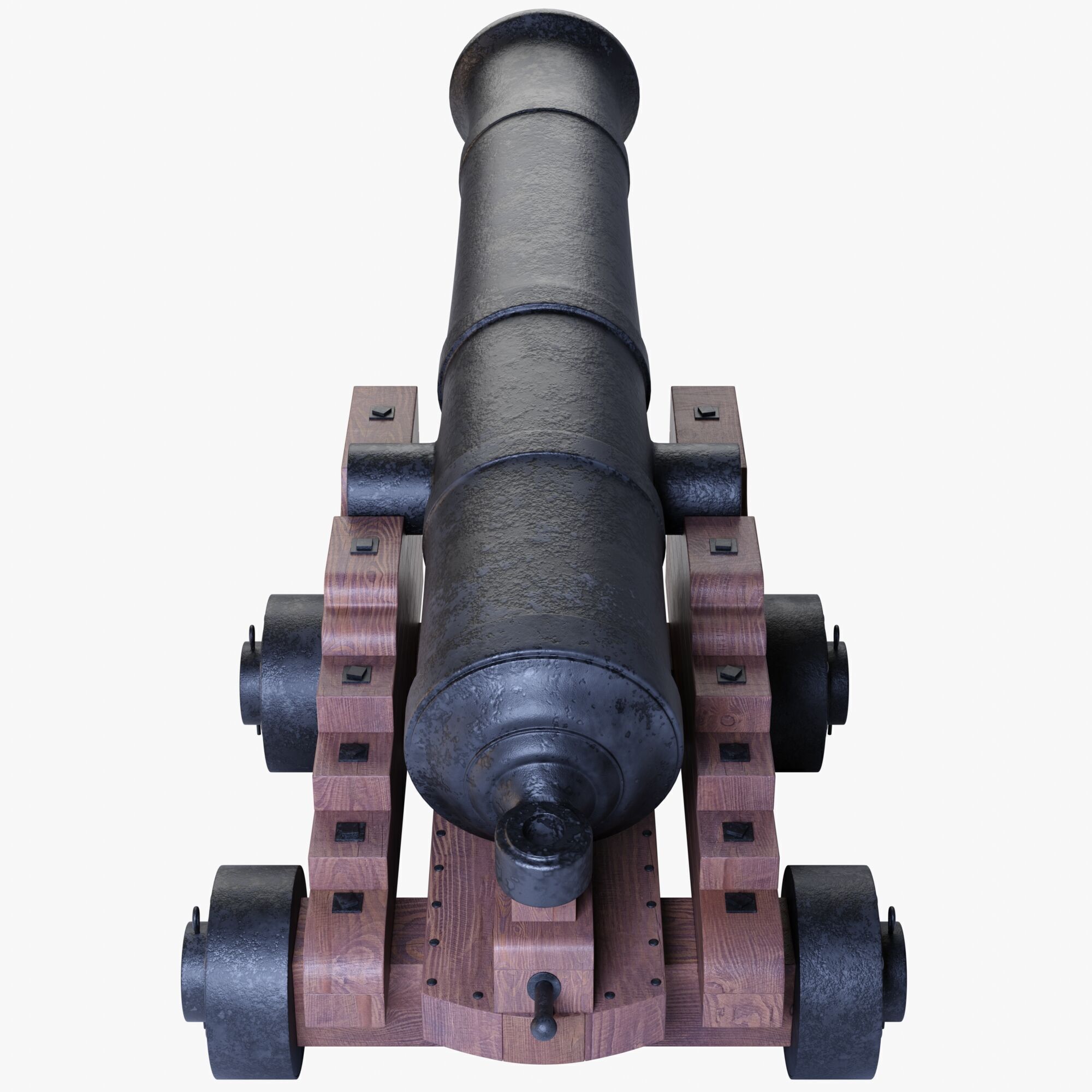 Vessel Cannon 3D model_7