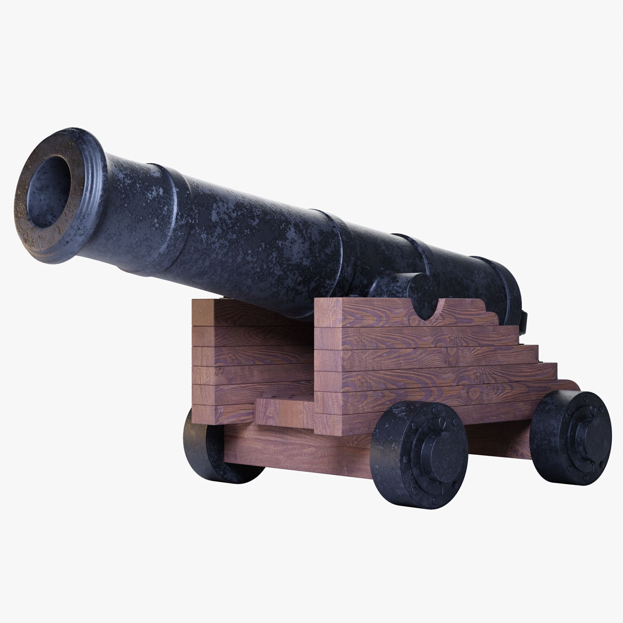 Vessel Cannon 3D model_2