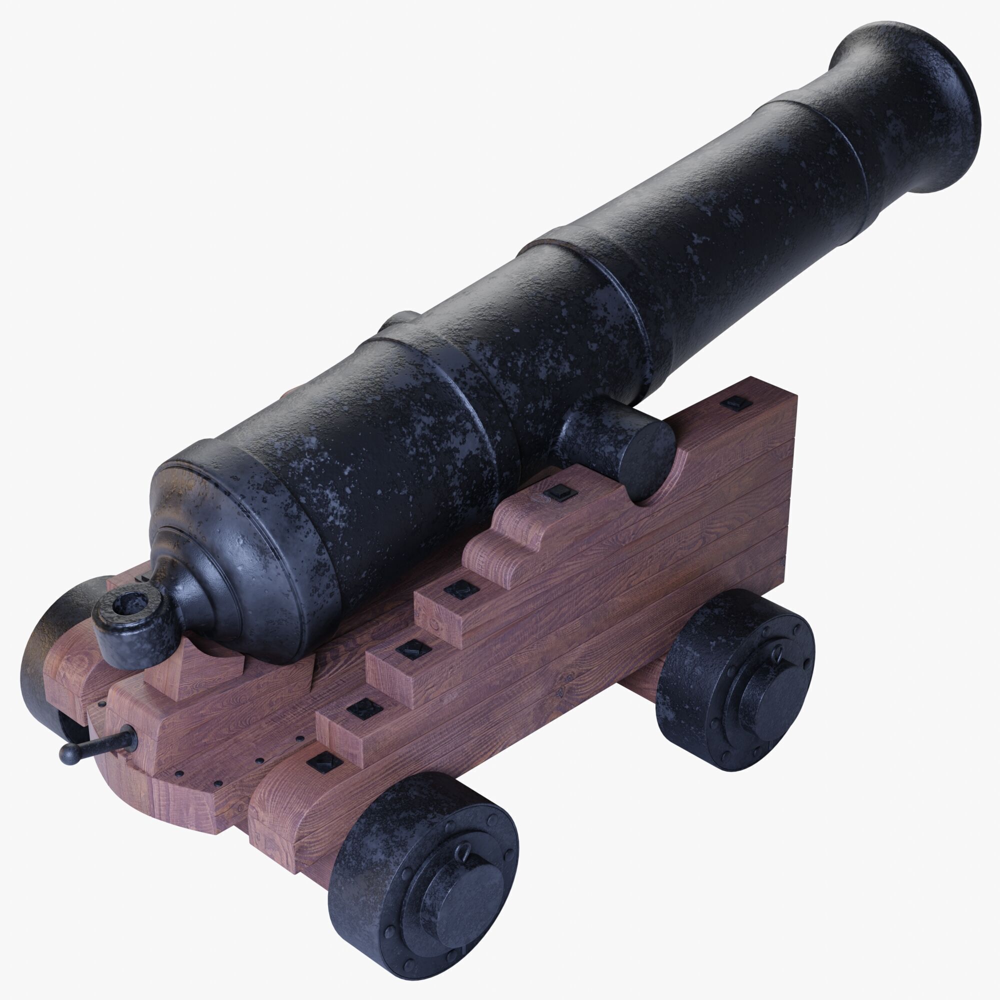 Vessel Cannon 3D model_6