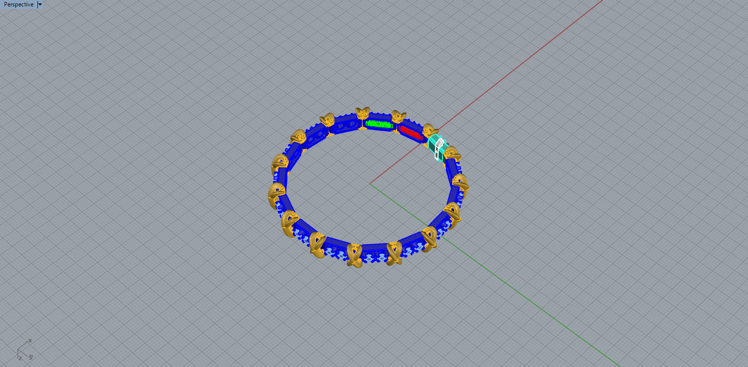 Bracelet 22000 3D print model_13